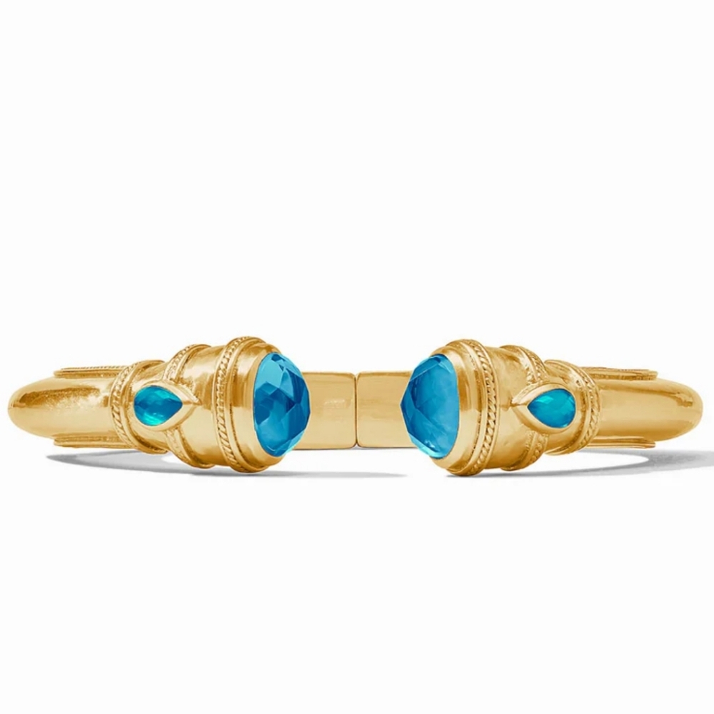 Julie Vos Gold and Blue Bracelet